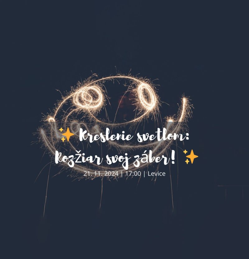 ✨ Kreslenie svetlom: Rozžiar svoj záber! ✨